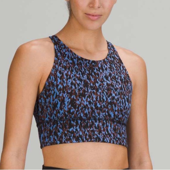 Lululemon Free to Be High-Neck Longline Bra - Picture 1 of 10